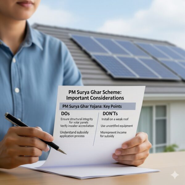 Residential rooftop solar under PM Surya Ghar